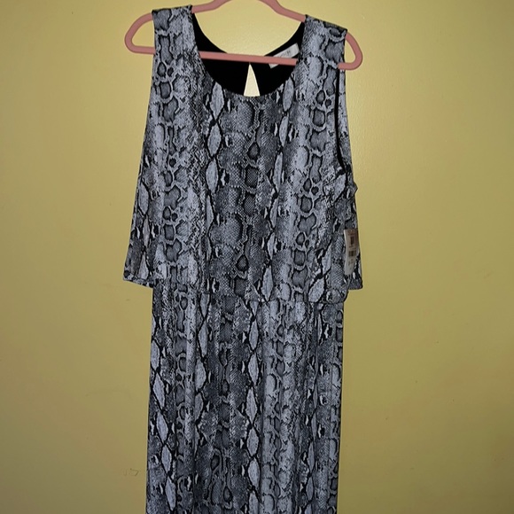 A Beautiful Soul Jumpsuit Wide Legs With Overlay Plus Size - Picture 1 of 5